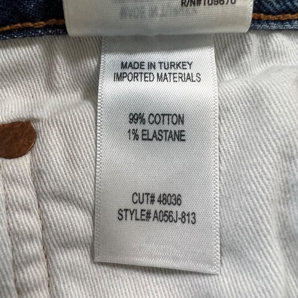 AGOLDE Riley High Rise Straight Crop Jeans in Veto Size 26 - Picture 9 of 14